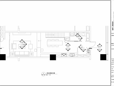 现代公寓 LOFT公寓装修 施工图