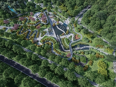 现代景观公园 现代景观公园