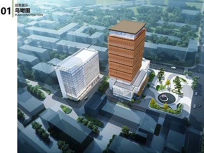 现代停车楼 现代停车楼 立体车库建筑 施工图 停车楼