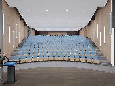 现代其他学校空间 学校报告厅 学生剧场 小剧院