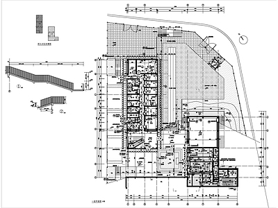 现代幼儿园建筑 幼儿园建施图 施工图