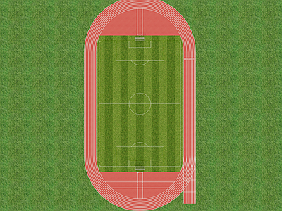 现代体育公园 田径场 足球场 学校操场 跑道