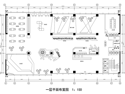 现代极简工装图库 综合活动中心 社区 公共 党群 施工图 工装图库
