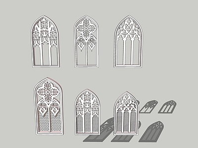 欧式中古镂花窗 镂花窗 中古教堂镂花窗