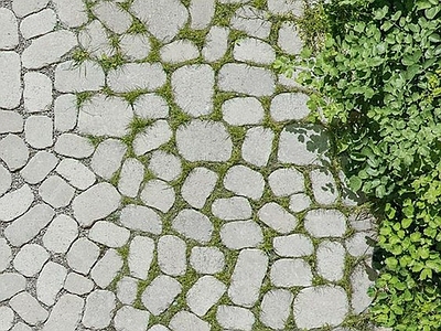 现代植草砖 嵌草砖 停车场地面铺装