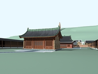 中式古建 中式亭子 中式景观亭 古建