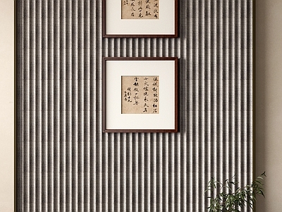 新中式挂画 挂画 字画 挂画组合 茶室挂画 书房挂画