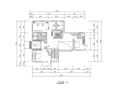 现代简约别墅建筑 三层别墅 独栋别墅 自建房 合院别墅 施工图