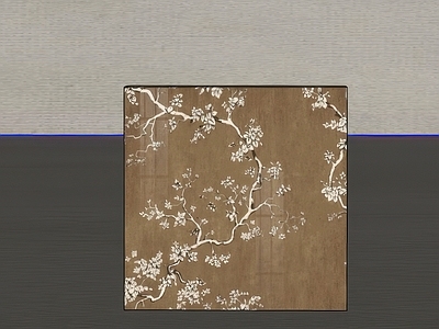 现代挂画 国画 梅花挂画