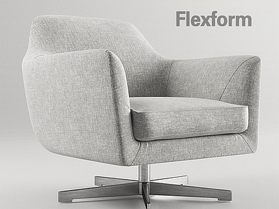 现代办公椅 flexform 布椅 不锈钢椅 转椅