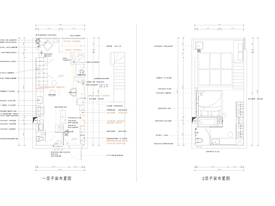 现代简约公寓 公寓全套 loft公寓 公寓水电图 户型优化 复式公寓 施工图