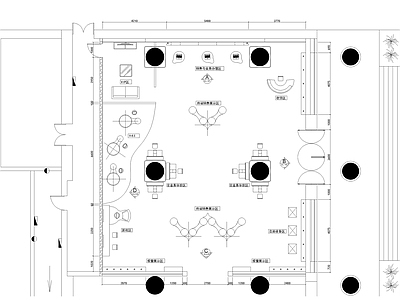 现代其他工装空间 营业 施工图