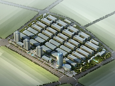 现代产业园建筑 合川时代硅谷 平立剖全套图纸 施工图