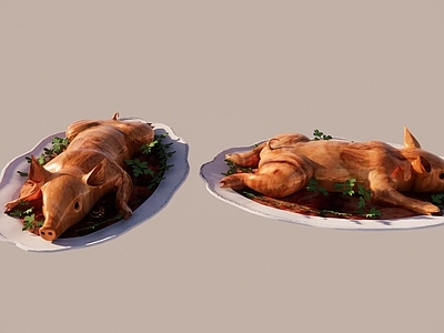 食物饮料 美食烧猪