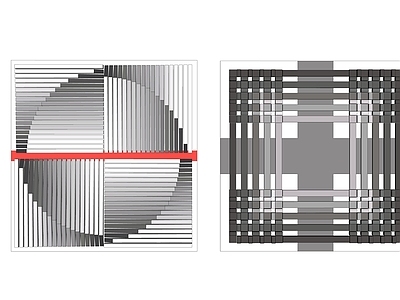 现代简约挂画 黑白挂画 圆形挂画