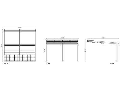 现代屋顶 可伸缩屋顶 活动屋顶 折叠屋顶 移动屋顶 伸缩天棚 施工图