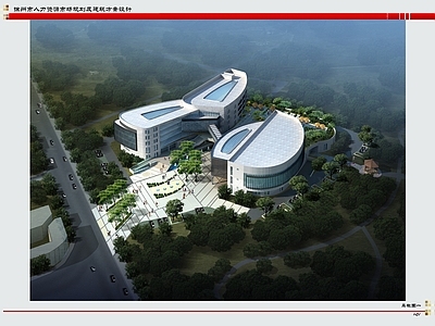现代其他公共建筑 徐州人才资源市场 平立剖全套图纸 施工图