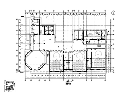 现代简欧幼儿园建筑 国际幼儿园建筑图 施工图