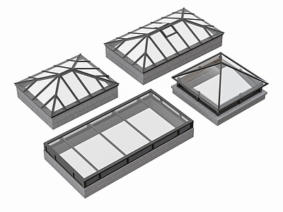 建筑材料 现代简约采光井