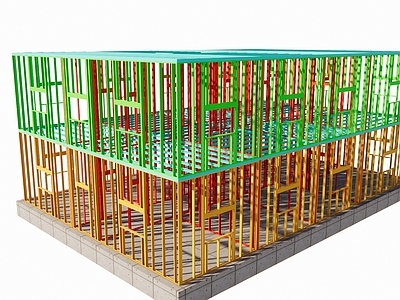 建筑材料 金属屋顶 钢筋结构部件