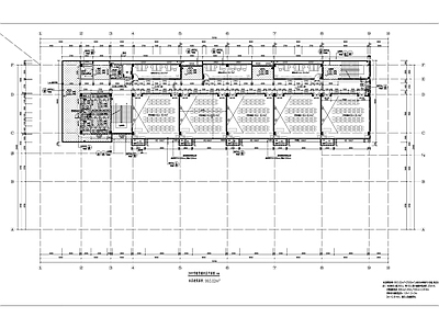 现代学校建筑 中学教学楼 施工图