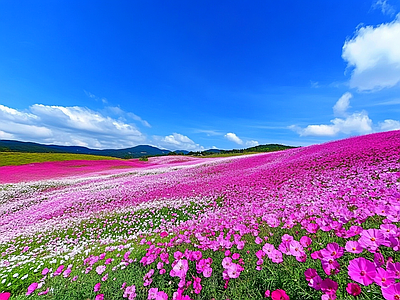 现代风景 花海