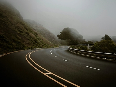 现代其它外景 公路 山