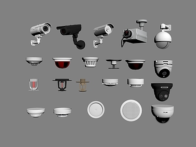 其他公用器材 公用器材 现代消防配件 烟雾报警器