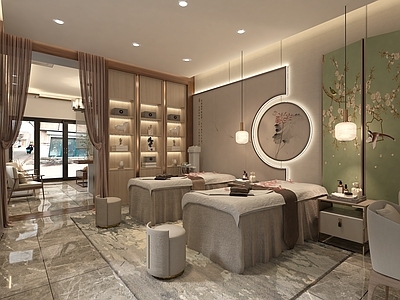 新中式中式足浴店 新中式美容院 采耳店 中式按摩店 中式采耳店 新中式采耳