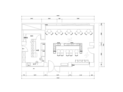 现代其他商业建筑 咖啡店 简约现代 施工图