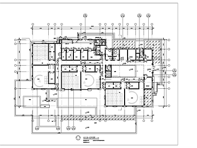 现代新中式幼儿园建筑 幼儿园建筑图 施工图