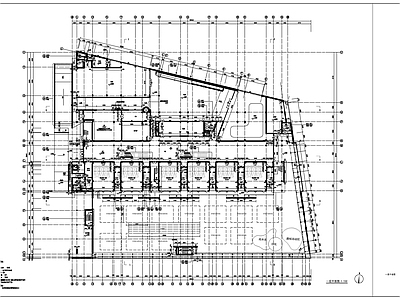 现代幼儿园建筑 幼儿园建筑3层 施工图