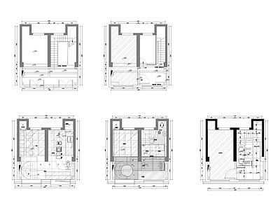 现代其他商业建筑 精品咖啡小馆 施工图