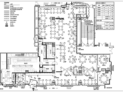 现代其他商业建筑 中餐厅 厨房包间 餐饮建筑 施工图