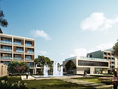 现代医院建筑 福利院建筑图纸 平立剖全套图纸 疗养院建筑 施工图