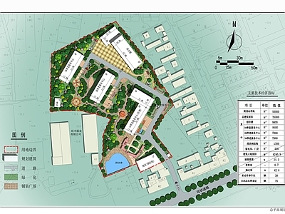 现代医院建筑 养老福利院建筑 平立剖全套图纸 疗养院建筑 施工图