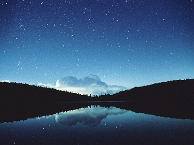 现代天空外景 星空