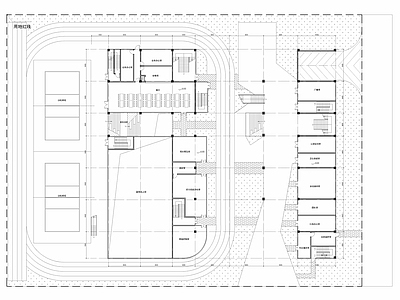 现代学校建筑 小学 施工图