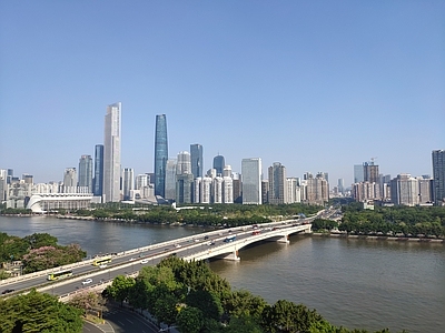 现代新中式城市外景 白天城市外景 广场外景 道路外景