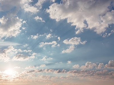 现代天空外景 白天天空