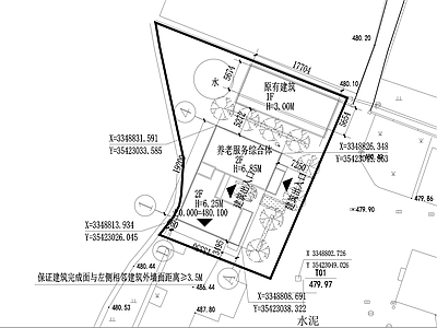 现代医院建筑 疗养院建筑 养老院 施工图