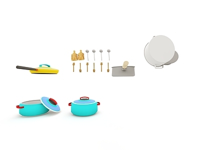厨具 锅 锅碗瓢盆 勺子 电饭锅