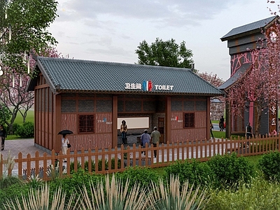 新中式其他门 景区大门 新中式门 门