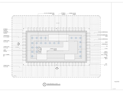 现代公园景观 正方形公园景观 施工图