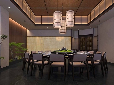 中式中餐厅 中餐厅包厢