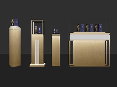 展示台 酒柜 展示柜 陈列柜 货柜 展台