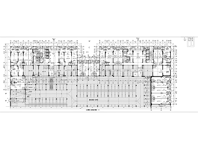 现代办公楼建筑 中海地产办公大楼 平立剖全套图纸 施工图