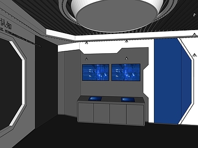 现代科技展厅 展厅入口 现代科技展厅