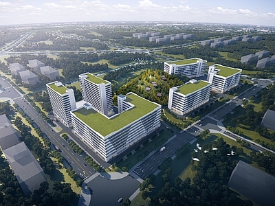 现代厂房 现代工业园 现代厂区仓库 现代服饰加工厂 现代化工业园区 现代厂房规划
