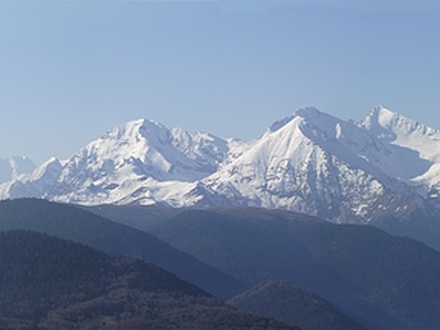 现代风景 雪山